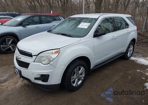 2011 Chevrolet Equinox Ls from USA, damaged, VIN 2GNALBEC6B1266941